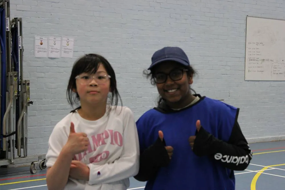 Children at a uSports holiday camp